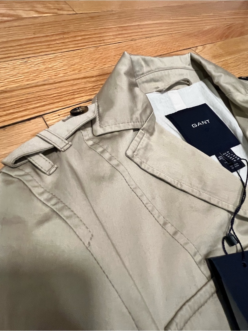 NWT - GANT Safari Field Jacket, women’s size 8 - Picture 13 of 14